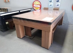 MESA DE BILHAR E JANTAR 2,30 X 1,30 MADEIRA MDF