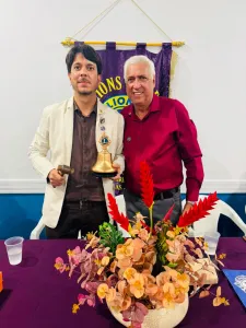 Dr. Danilo Santana assume presid&ecirc;ncia do Lions Club de Goiatuba