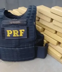 PRF apreende 100 kg de maconha na BR-364