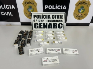 GENARC intercepta motorista de aplicativo transportando carga de anabolizantes e canetas emagrecedoras