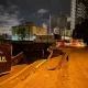 Desabamento provoca evacuar prédio na capital
