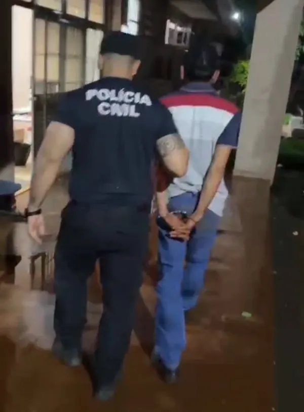 Pol&iacute;cia Civil localiza e prende foragido da justi&ccedil;a, em Bom Jesus