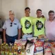 FAEG Jovem entrega alimentos ao Rotary