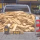 Traficante foge e abandona carro com cerca de 700 kg de droga