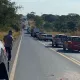 Bombeiros resgatam vítimas de acidente na GO-139
