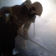 Bombeiros combatem fogo em residência no Setor Oeste