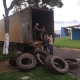 Mais 20 toneladas de pneus são recolhidas