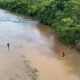 Bombeiros retomam buscas por criança que desapareceu no Rio Verdão