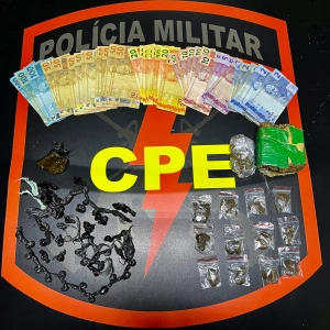 CPE prende dois por tráfico de drogas 