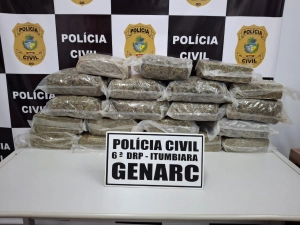 GENARC intercepta carga de Skunk avaliada em R$ 500 mil
