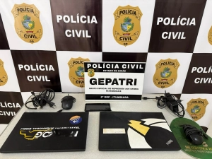 PolíciaCivil recupera equipamentos retidos i devidamente por ex-funcionários