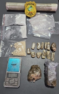 Preso mais um homem por tráfico de drogas em Goiatuba