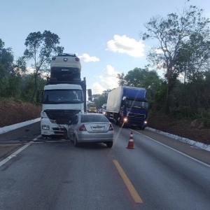 Acidente grave e o uso correto da cadeirinha na BR-153