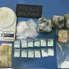 PM surpreende menor com drogas