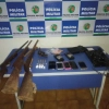 Buriti Alegre: Polícia Militar apreende 4 armas de fogo