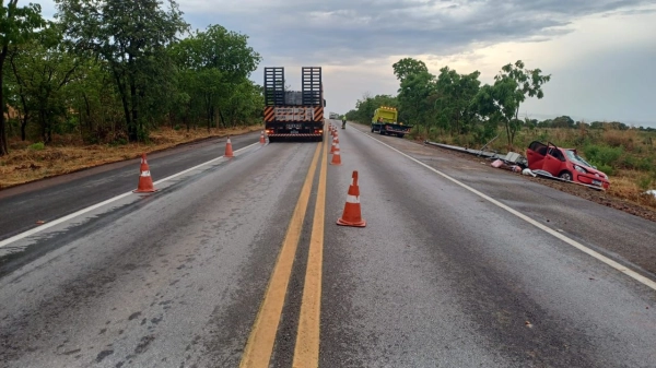 Rodovias Federais em Goiás registram três mortes no final desemana