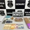 Traficante é preso por tráfico de drogas e posse ilegal de munição