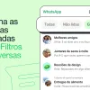 WhatsApp ganha filtro para visualizar somente conversas não lidas!