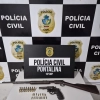 Polícia Civil apreende armas de fogo e munições em fazenda