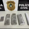 Polícia Civil prende jovem em flagrante por tráfico de drogas