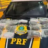 Ação integrada da PRF e PMGO apreende 20 kg de haxixe em Hidrolândia - GO