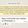 Whatsapp recebe atualização com novas funções mais aguardadas!