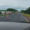 Acidente com carreta deixa uma vítima fatal na BR 153